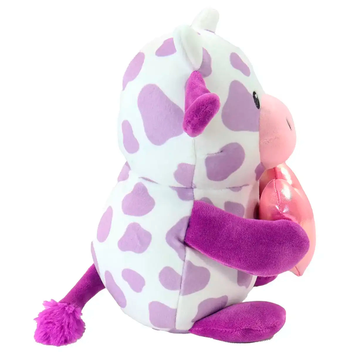 Vaca Morada con Corazón, Peluche