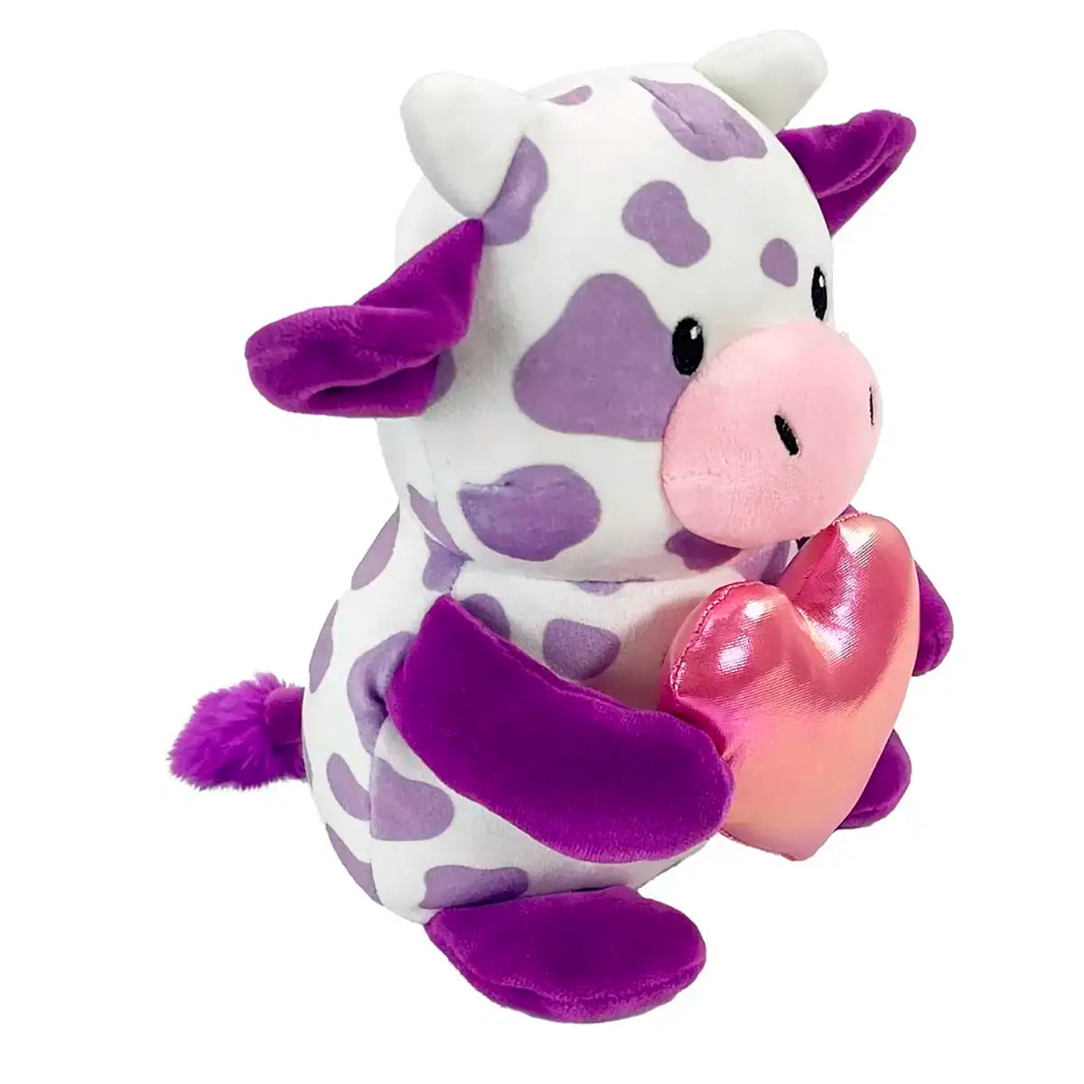 Vaca Morada con Corazón, Peluche