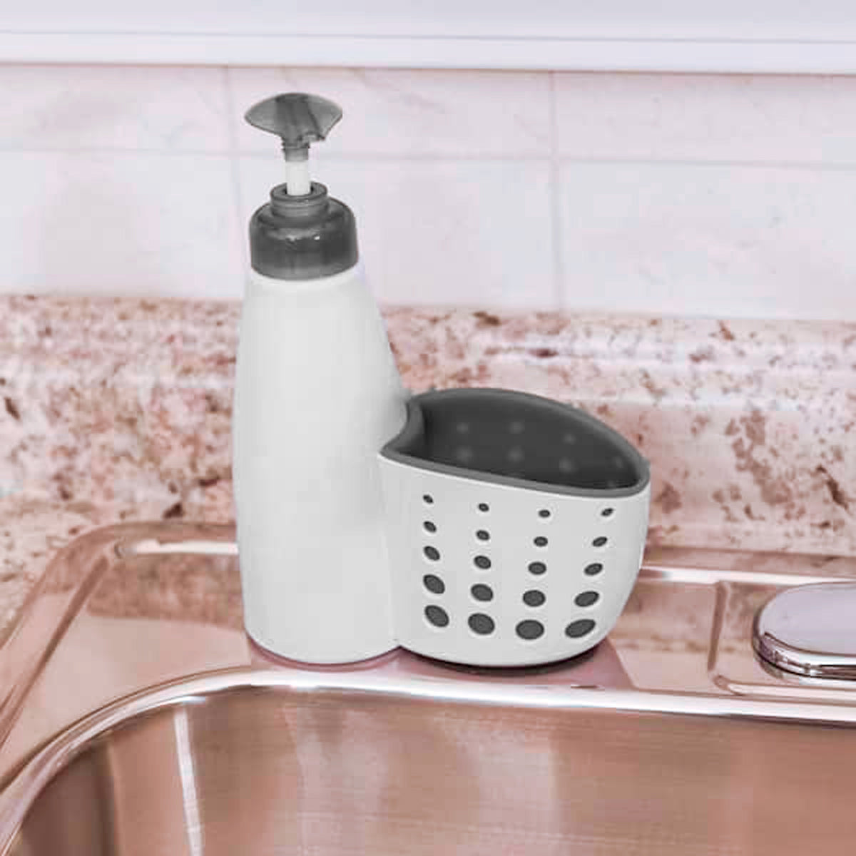 Dispensador con Porta Esponja