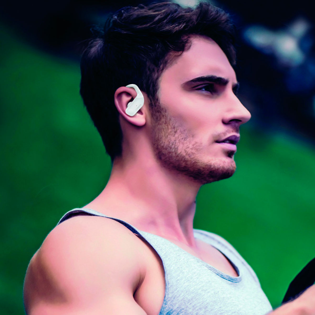 Auriculares Fisher Edge Pro True Wireless, Color Blanco