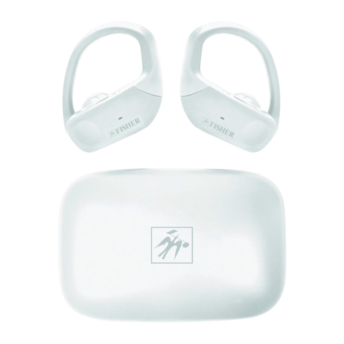 Auriculares Fisher Edge Pro True Wireless, Color Blanco