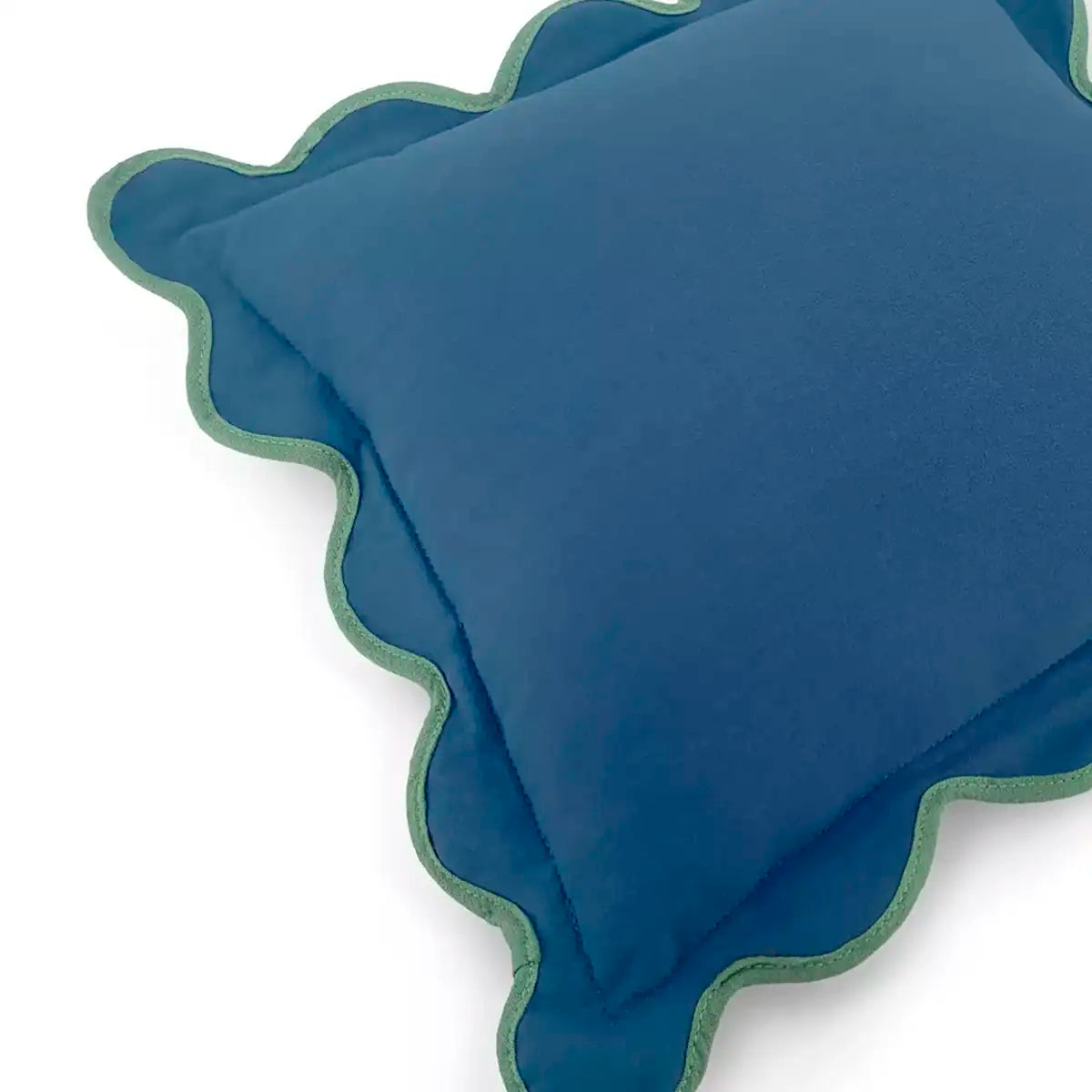 Cojín Cuadrado, Color Azul