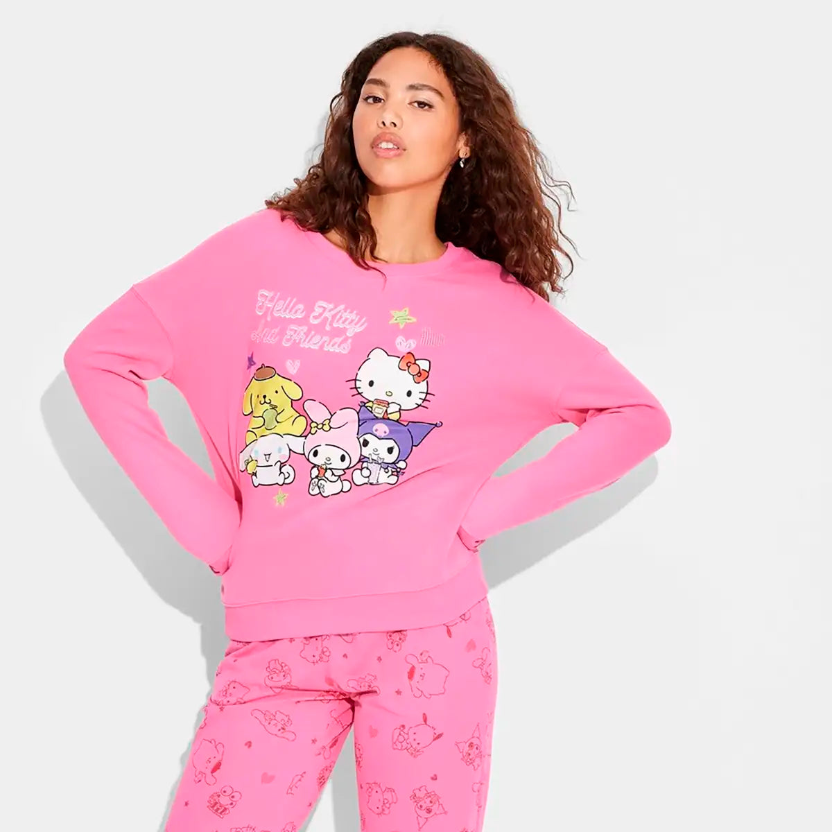 Sudadera, Hello Kitty y sus Amigos, Talla XS