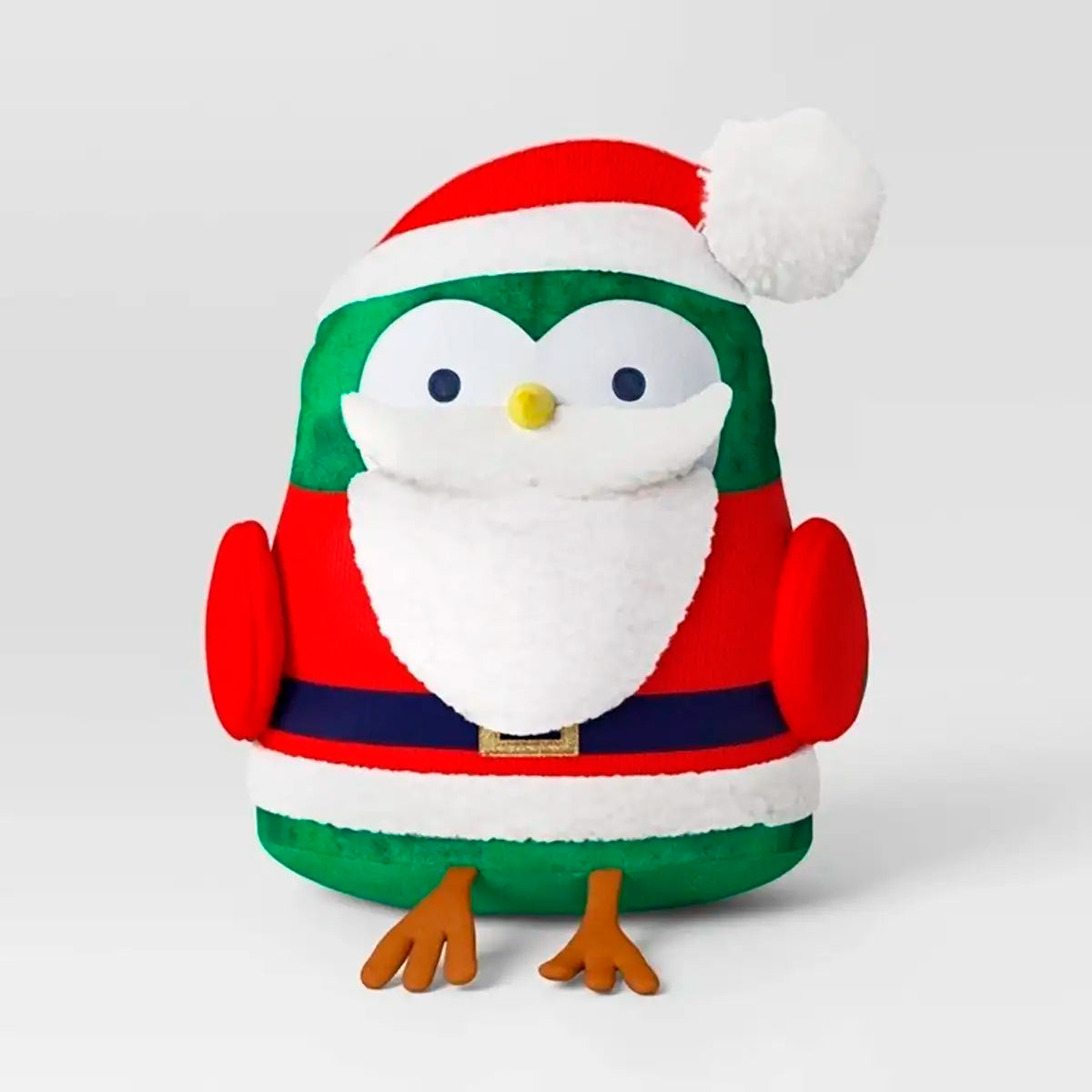 Almohada de Felpa Navideña, Pinguino, Wondershop