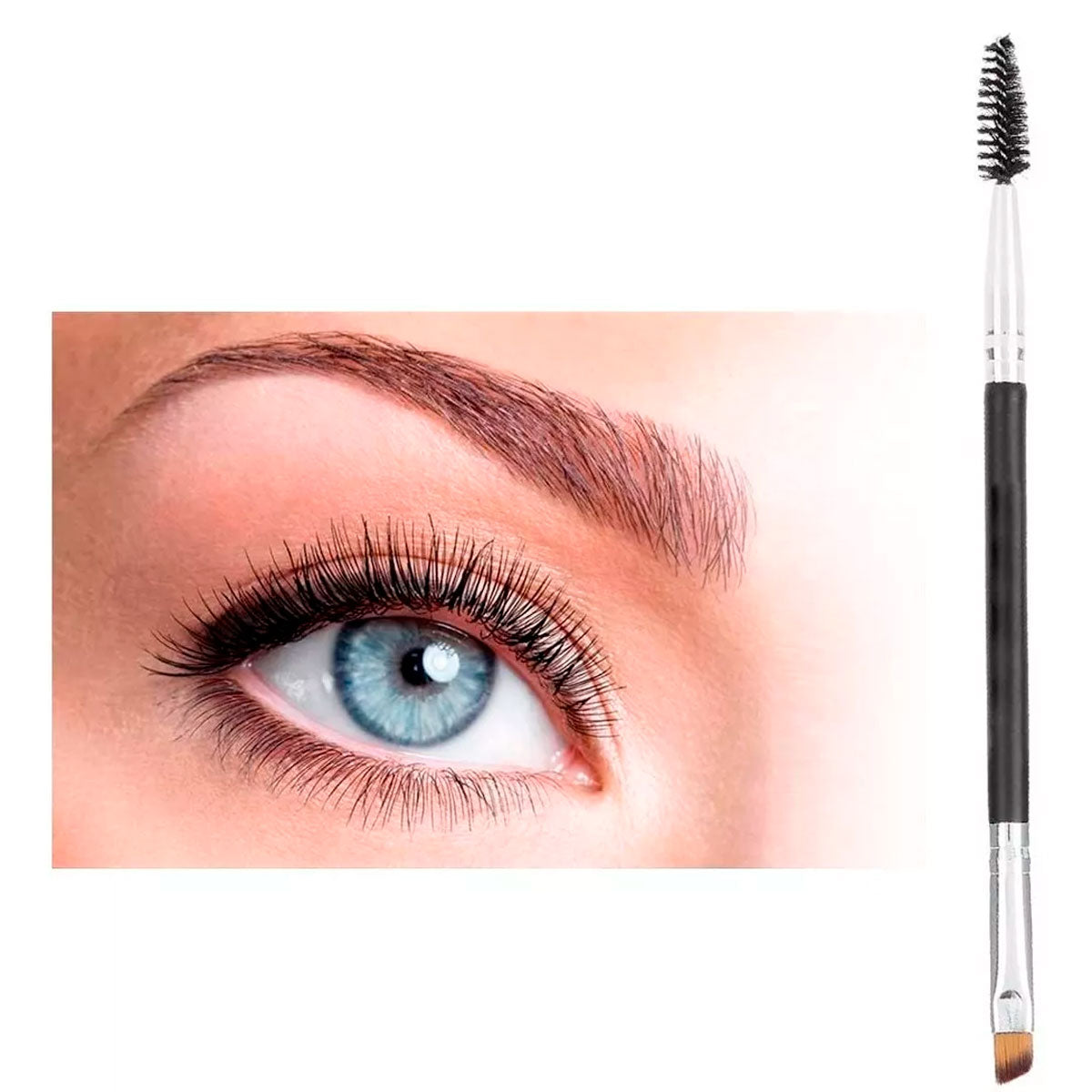 Brocha Doble para Cejas