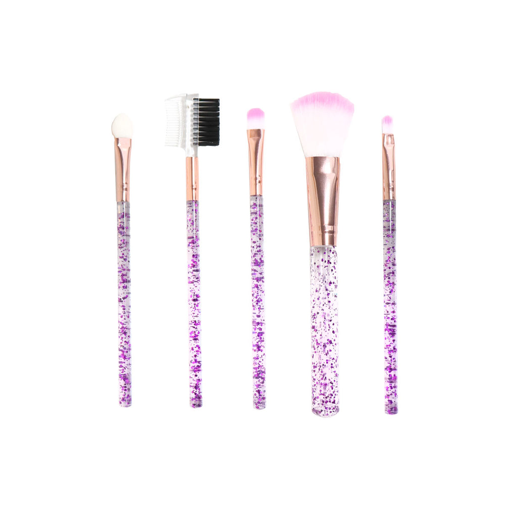 Kit de Brochas para Maquillaje, 5 pzas