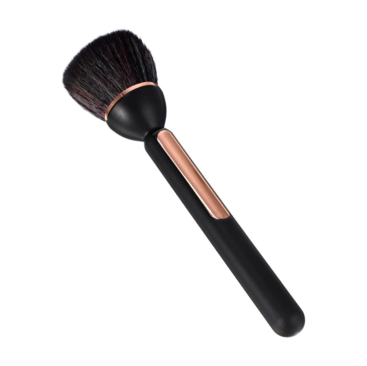 Brocha de Maquillaje para Rubor y Polvos Sueltos, Color Negro
