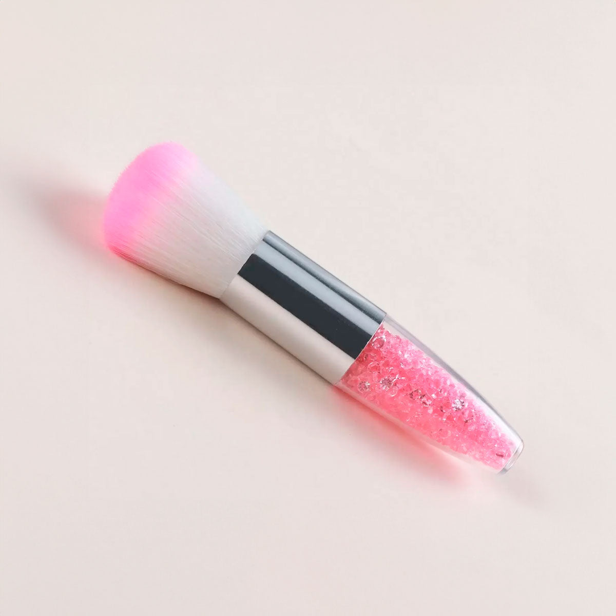 Brocha de Maquillaje para Rubor con Partículas de Glitter