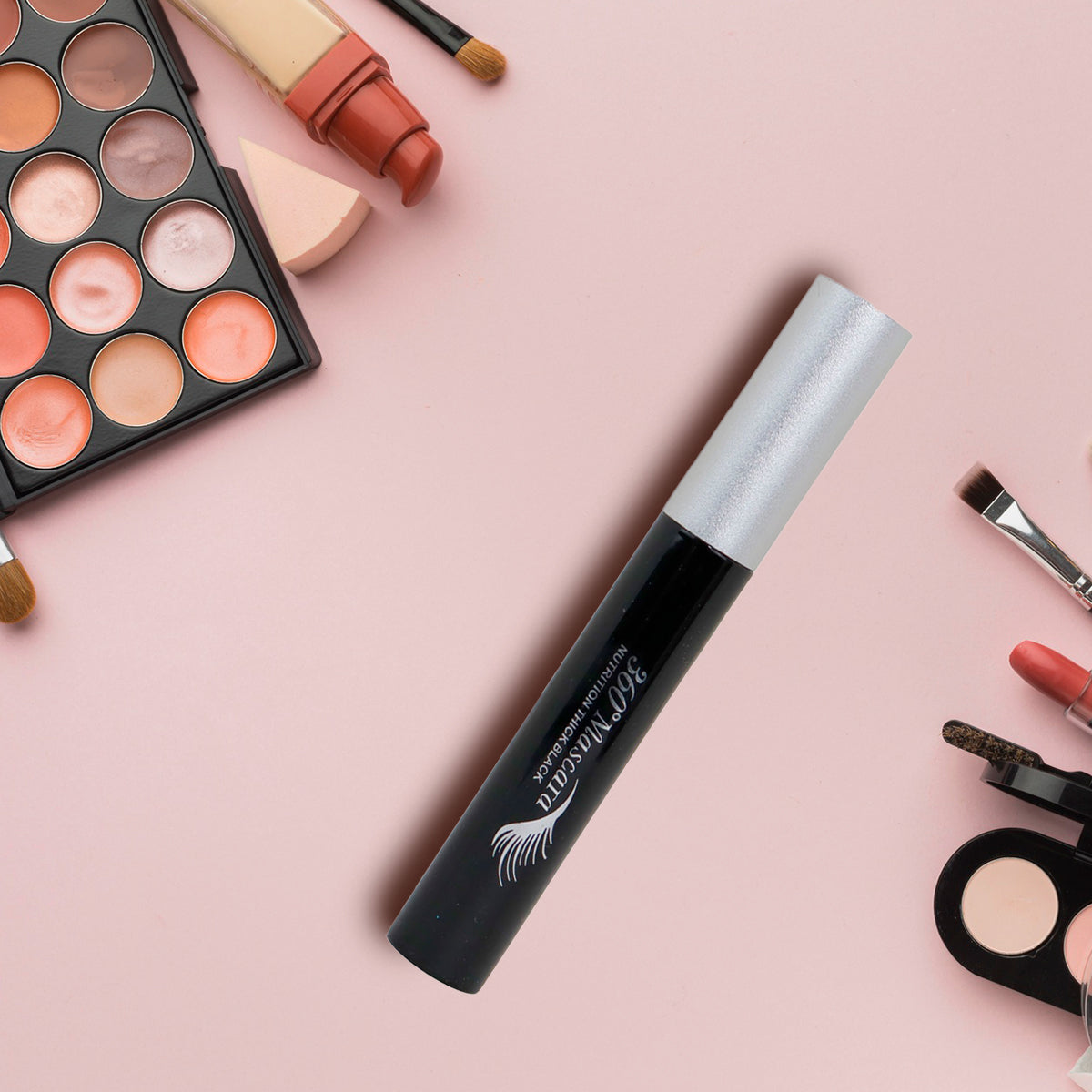 Máscara de Pestañas Efecto Pestañas Postizas, KFANKA