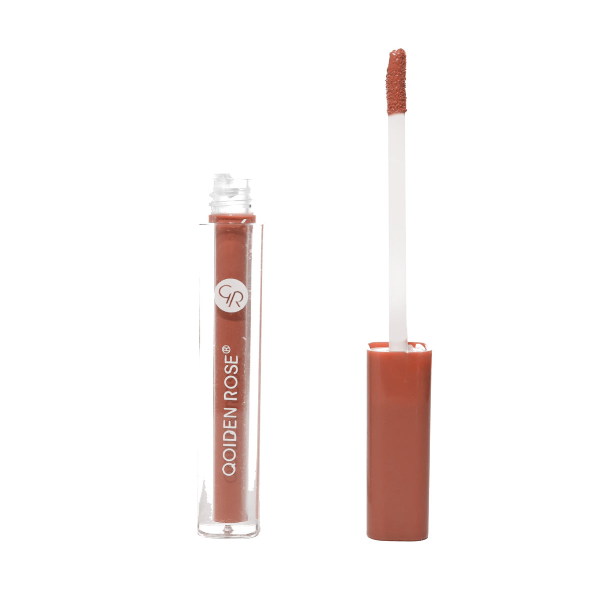 Labial Líquido Mate, Qoiden Rose, Nude Fuerte