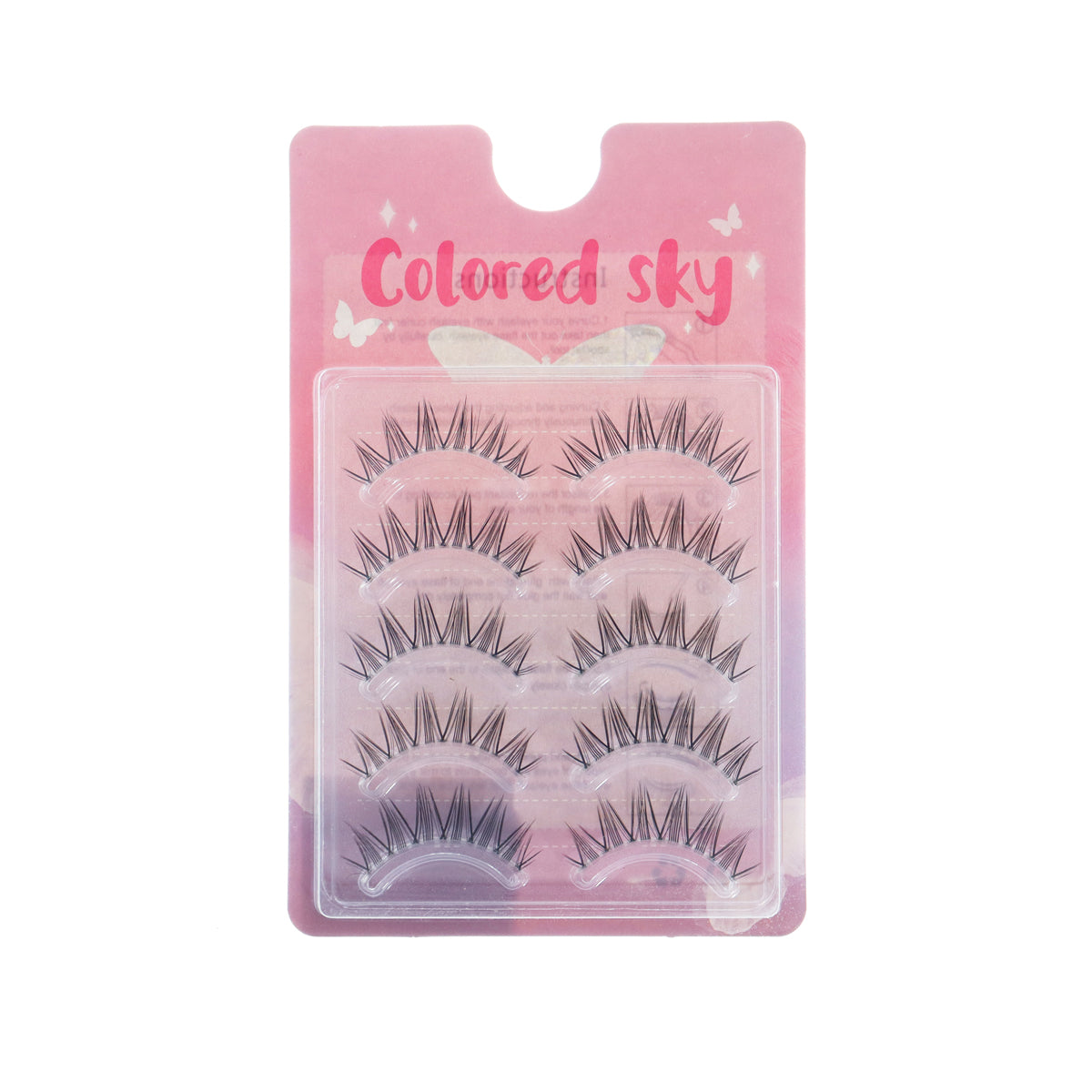 Pestañas Postizas Volumen, Paquete con 5 Pares