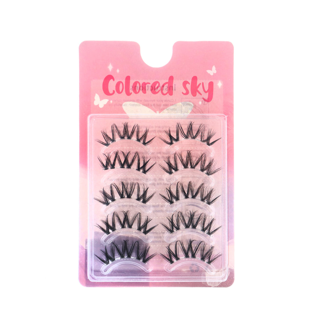 Pestañas Postizas, Paquete con 5 Pares, Efecto Muñeca