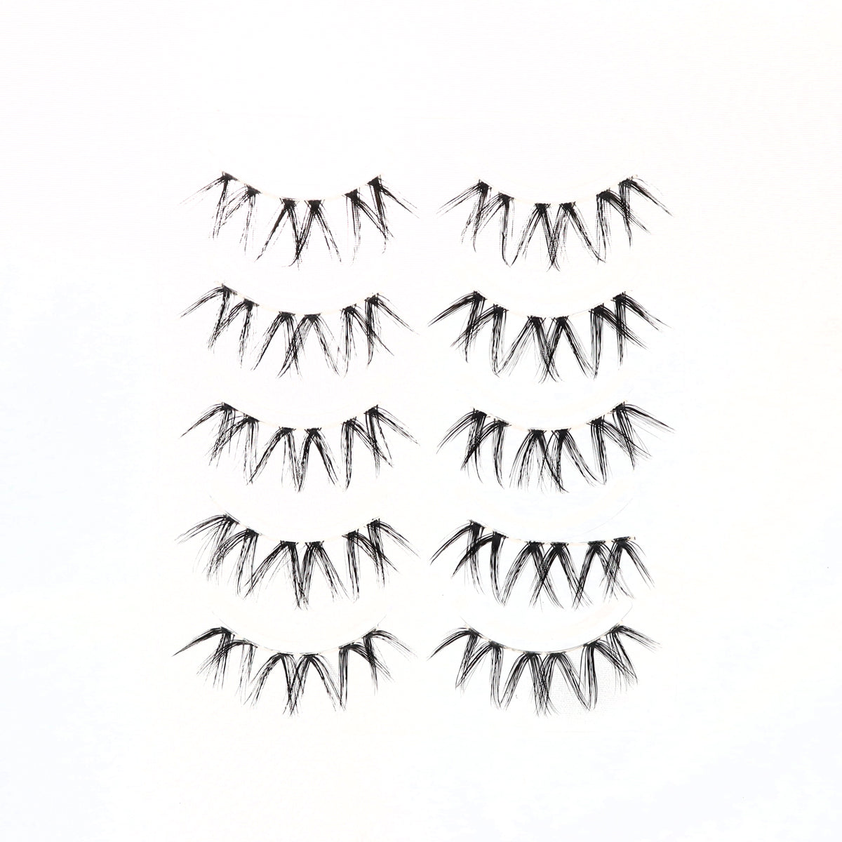 Pestañas Postizas, Paquete con 5 Pares, Efecto Muñeca