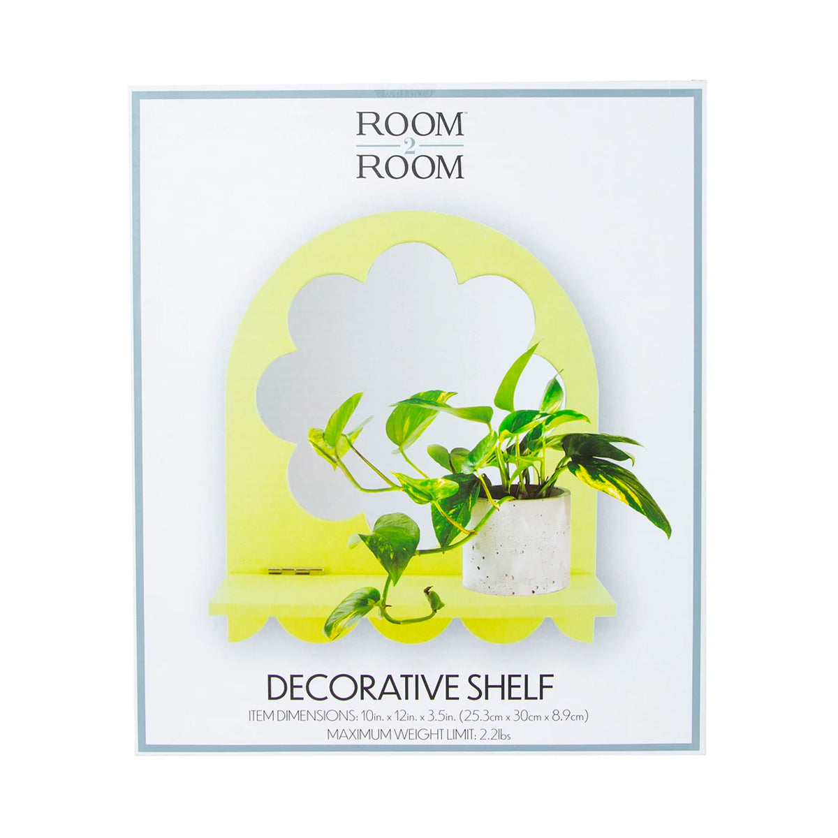 Estante de Espejo Decorativo, Room2Room