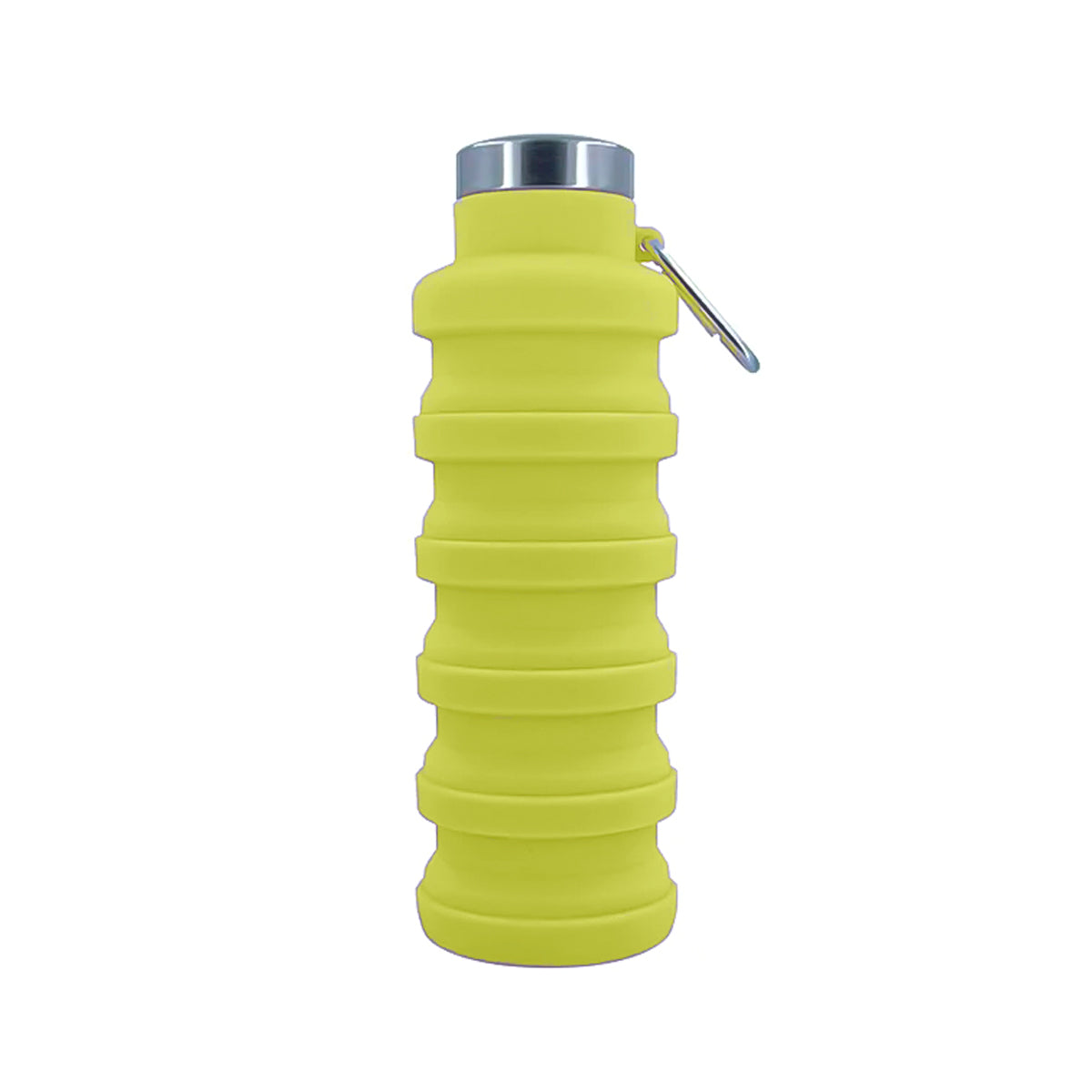 Botella de Agua Plegable, Color Verde