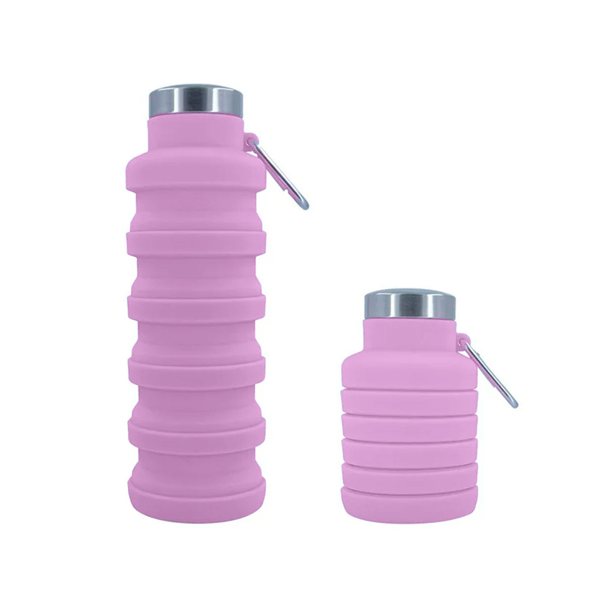 Botella de Agua Plegable, Color Púrpura