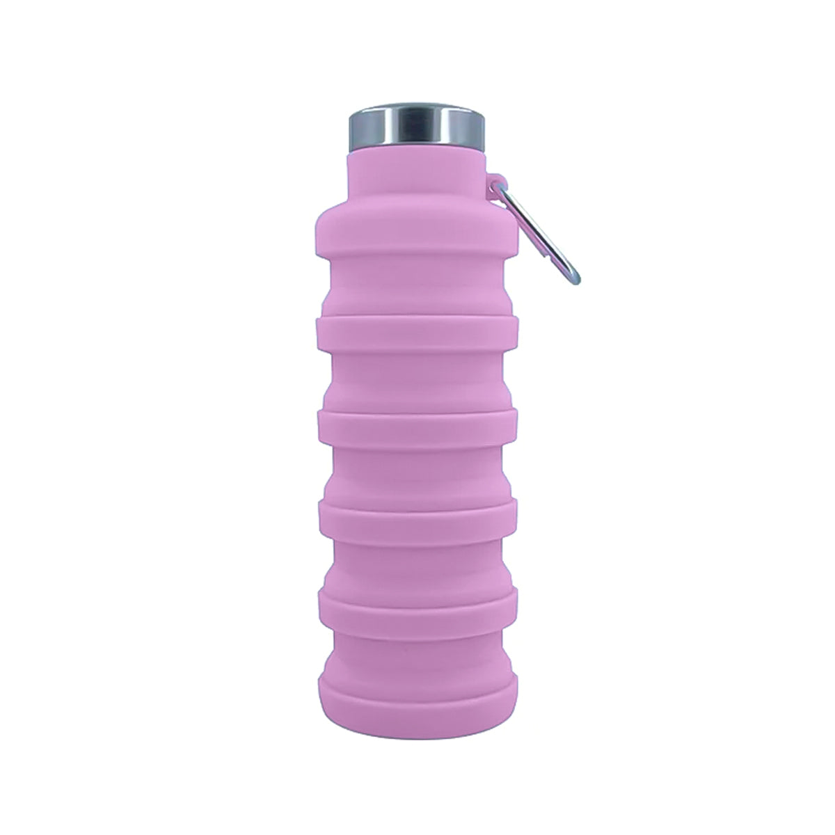 Botella de Agua Plegable, Color Púrpura