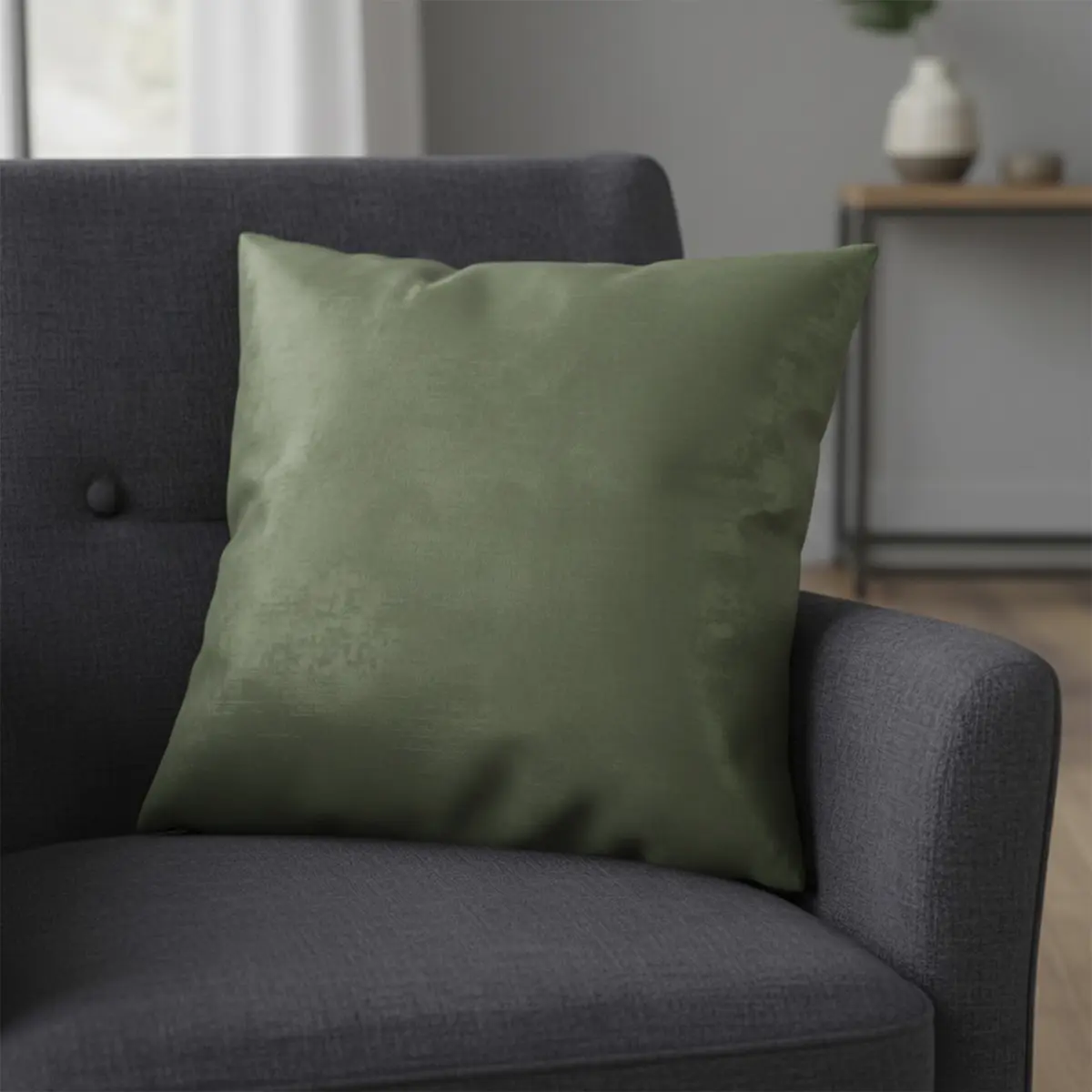 Funda de Almohada, Color Verde