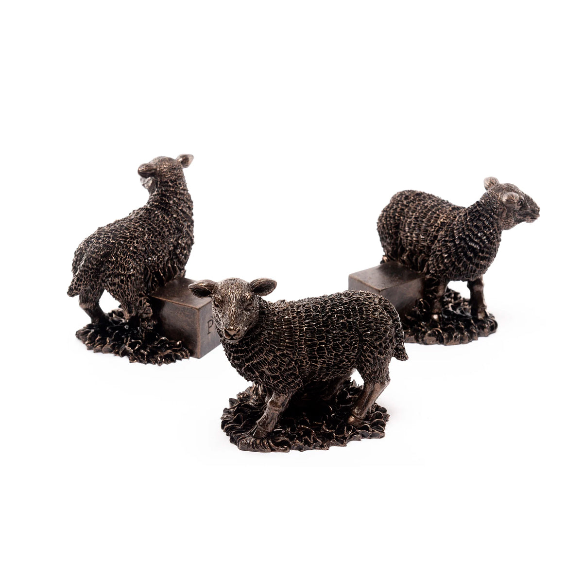 Patas para Macetas con Forma de Oveja, 3 pzas