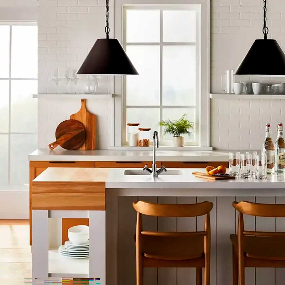 Lámpara de Techo Colgante de Metal, Threshold