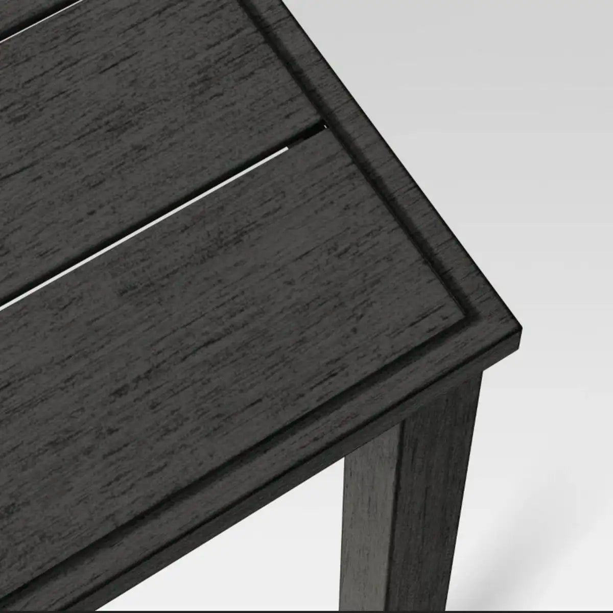 Mesa de Comedor Rectangular para Patio, Color Gris, Threshold