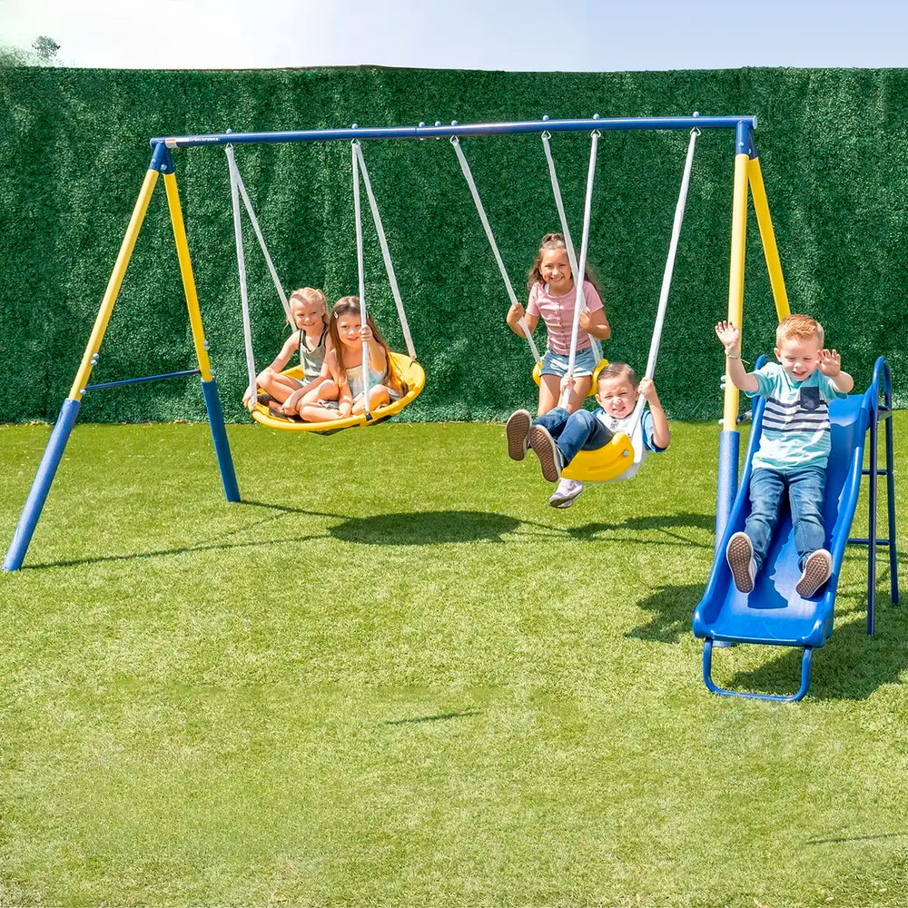 Juego de Columpios de Metal, Super Saucer