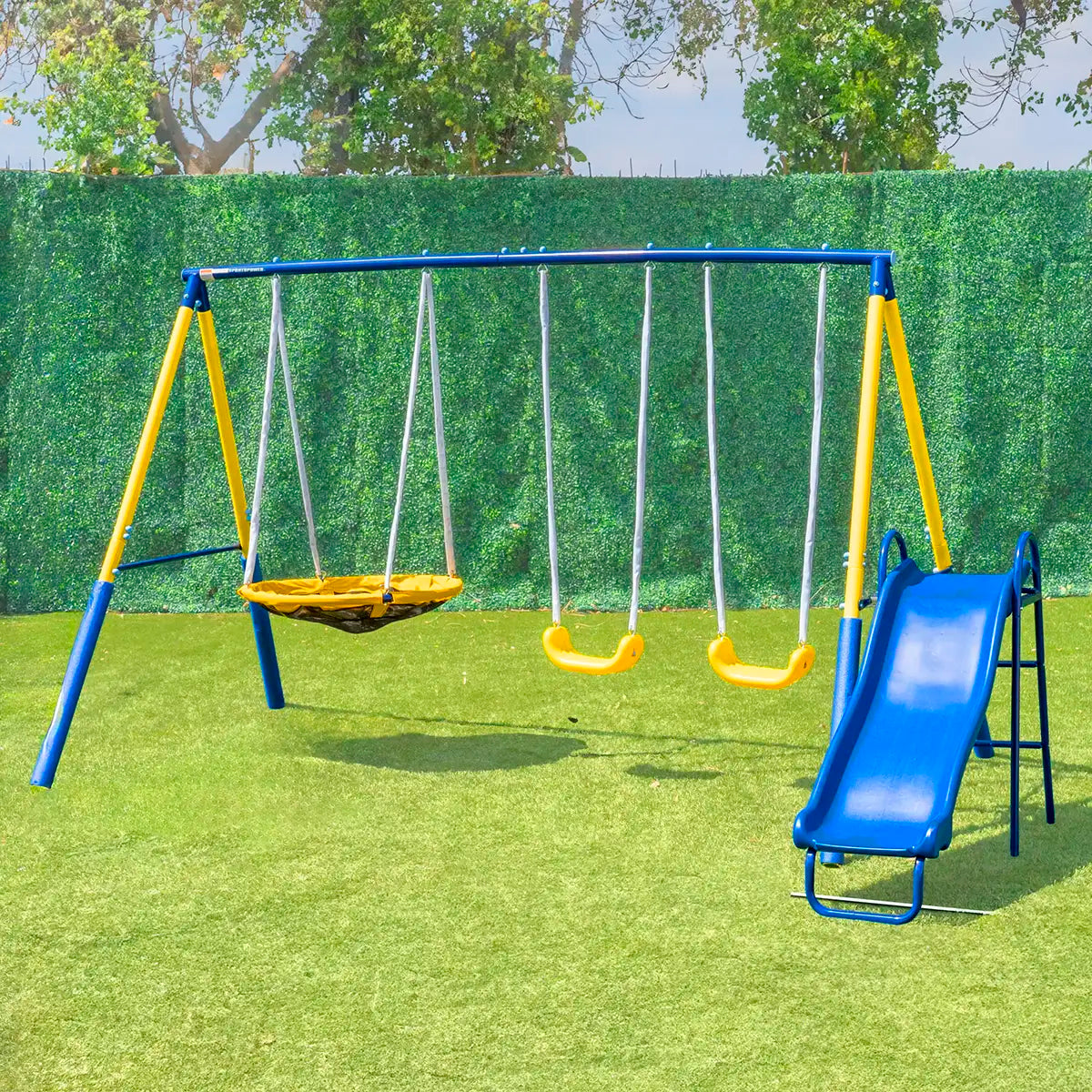 Juego de Columpios de Metal, Super Saucer