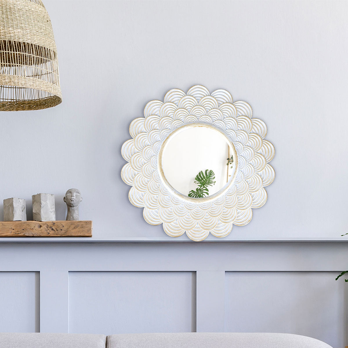 Espejo de Pared con Diseño