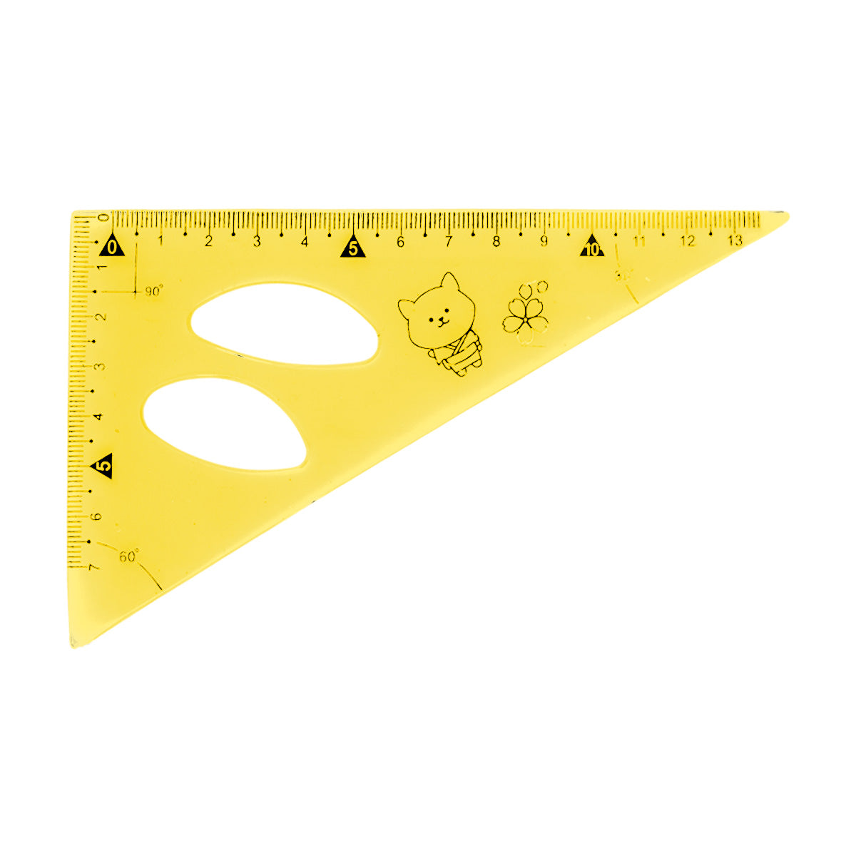 Juego Geométrico, Color Amarillo, 4 pzas