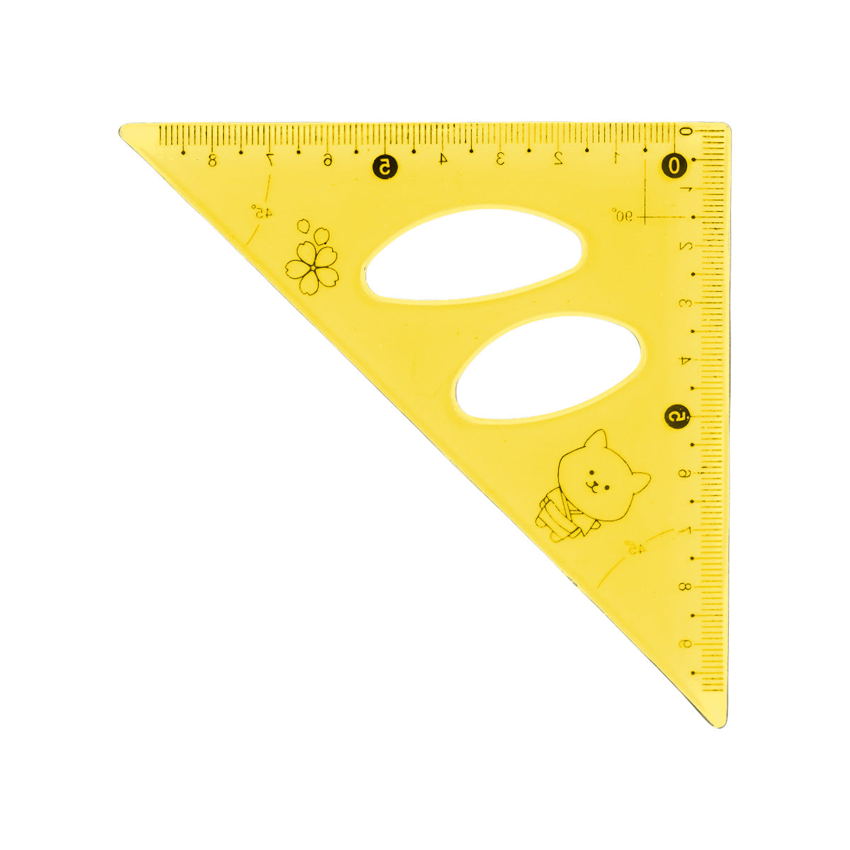 Juego Geométrico, Color Amarillo, 4 pzas