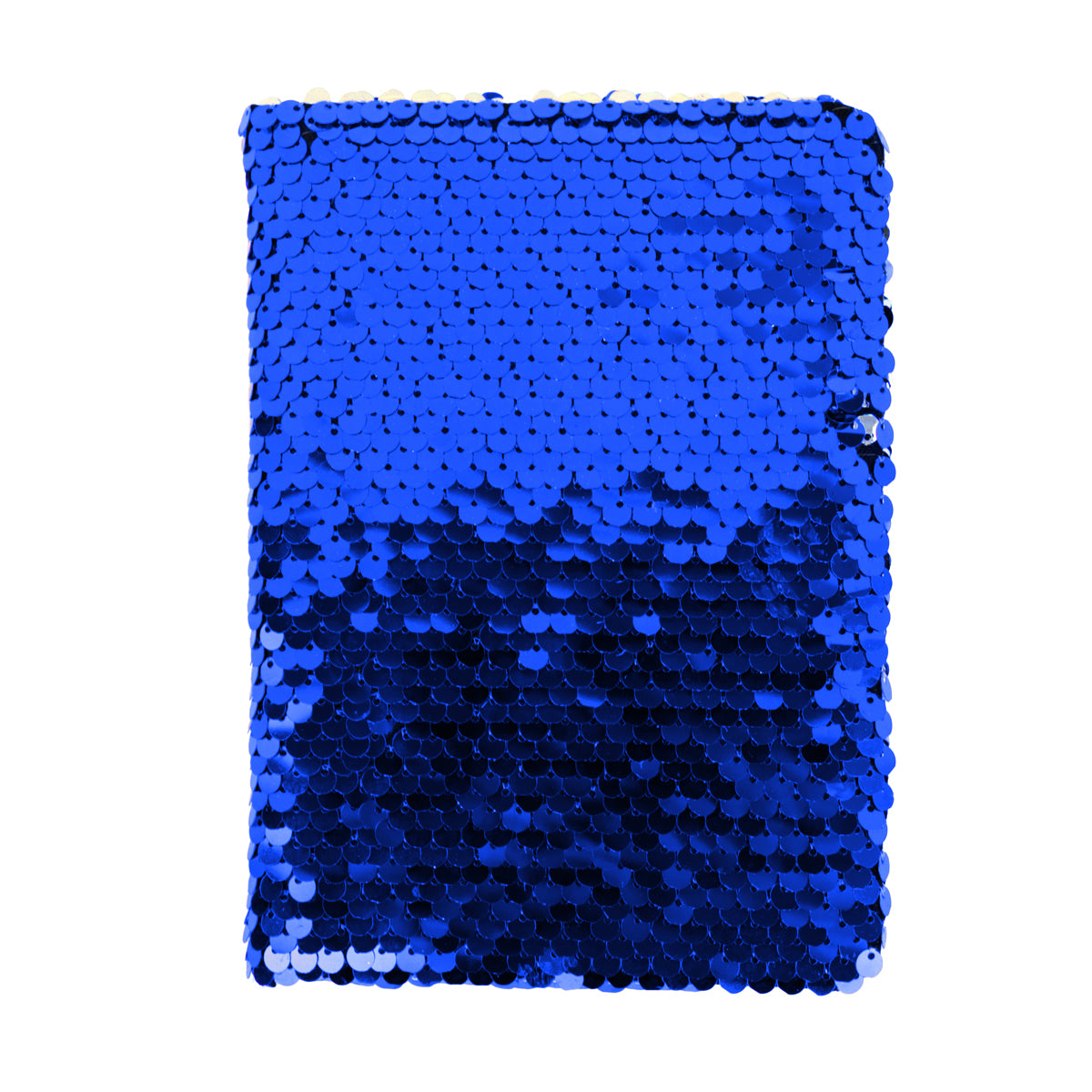 Cuaderno Lentejuelas, Doble Vista, Color Azul
