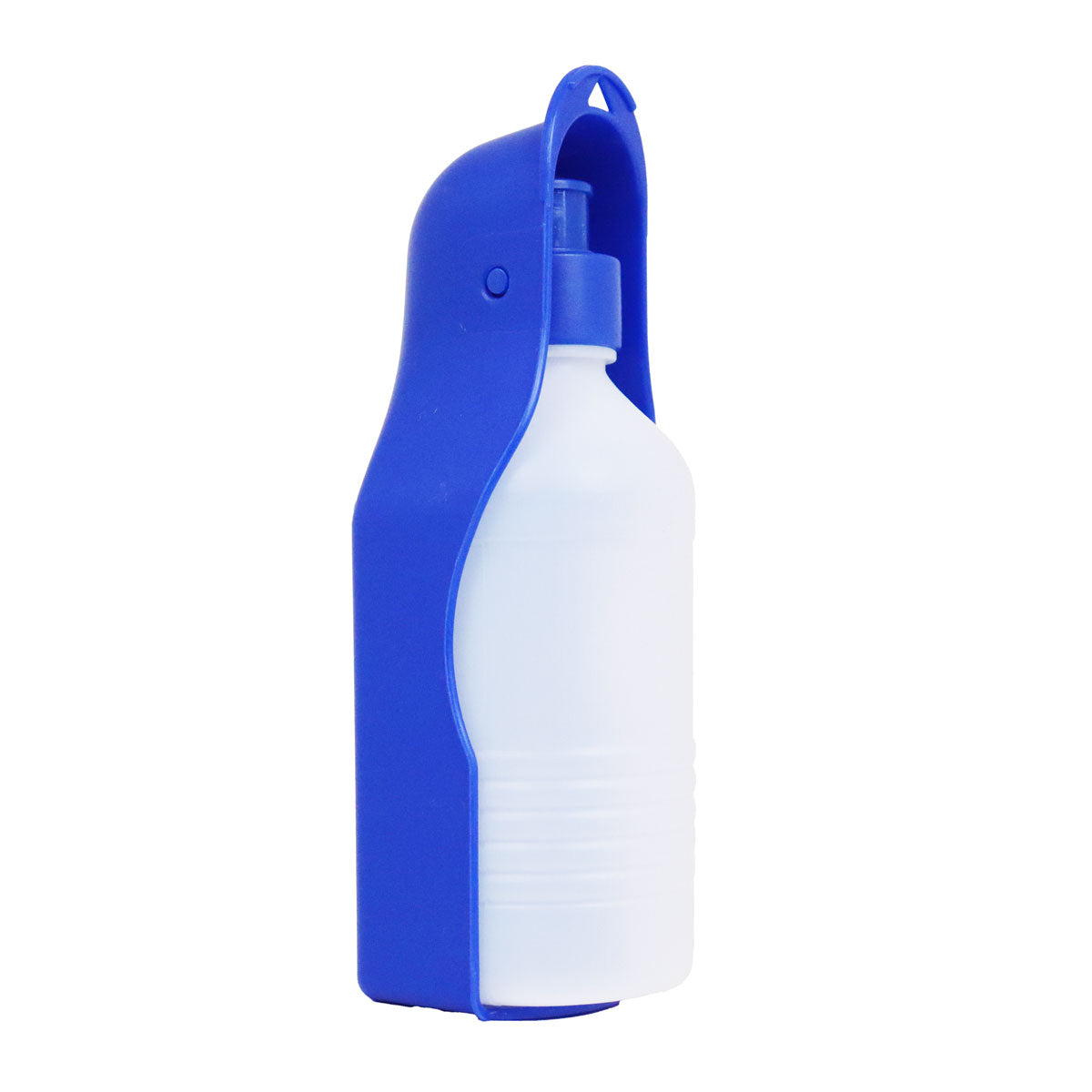 Botella Dispensador de Agua para Mascotas, Color Azul, 250 ml