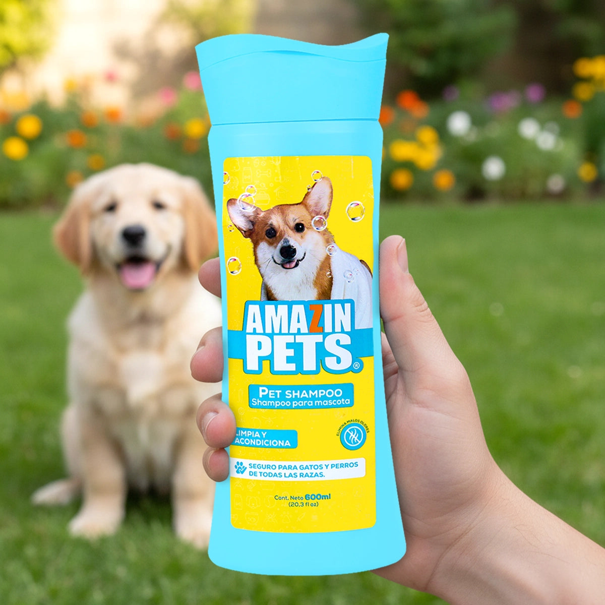 15 12AA SHAMPOO PARA MASCOTA 600ML