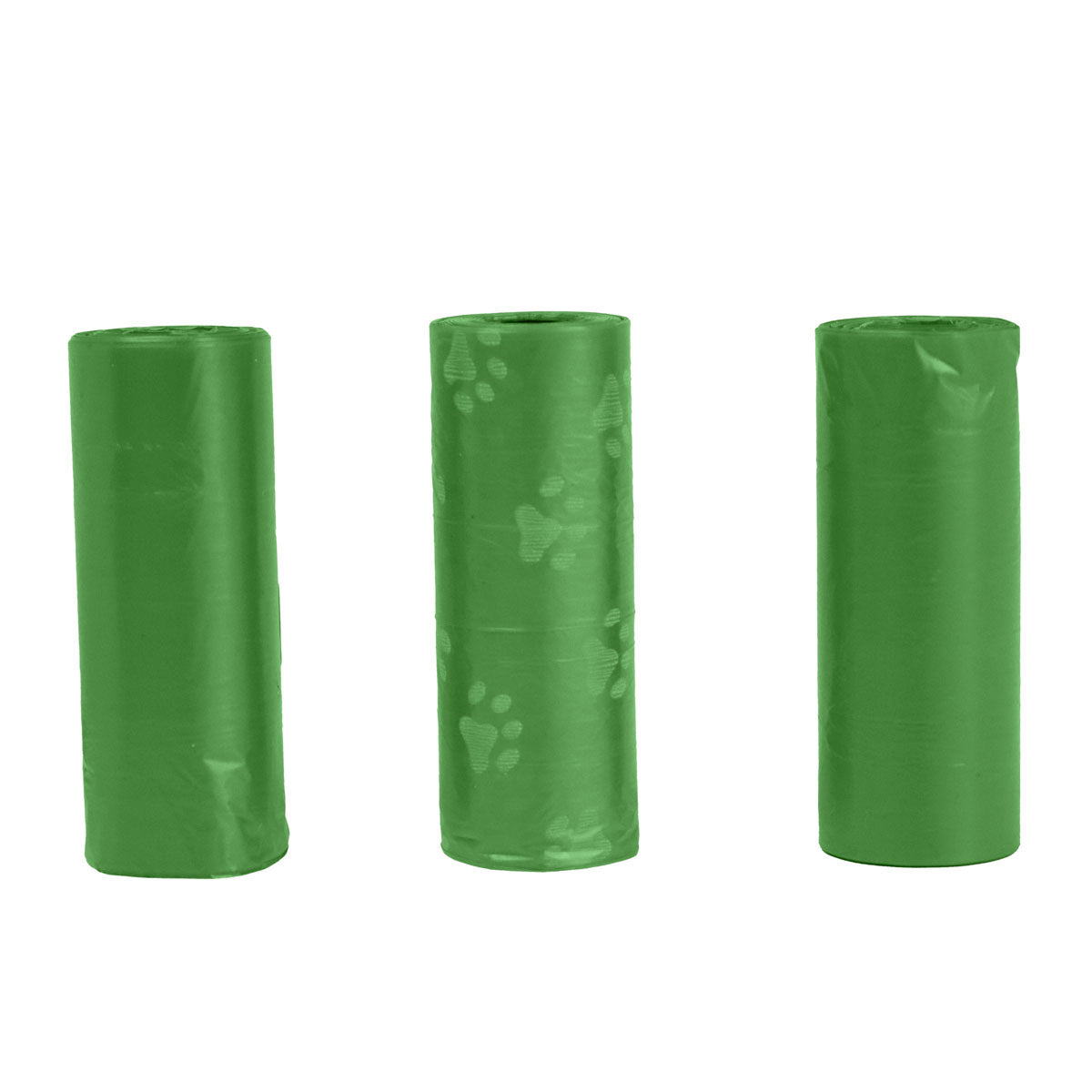 Bolsas para Desechos de Perros, Color Verde, 3 Rollos
