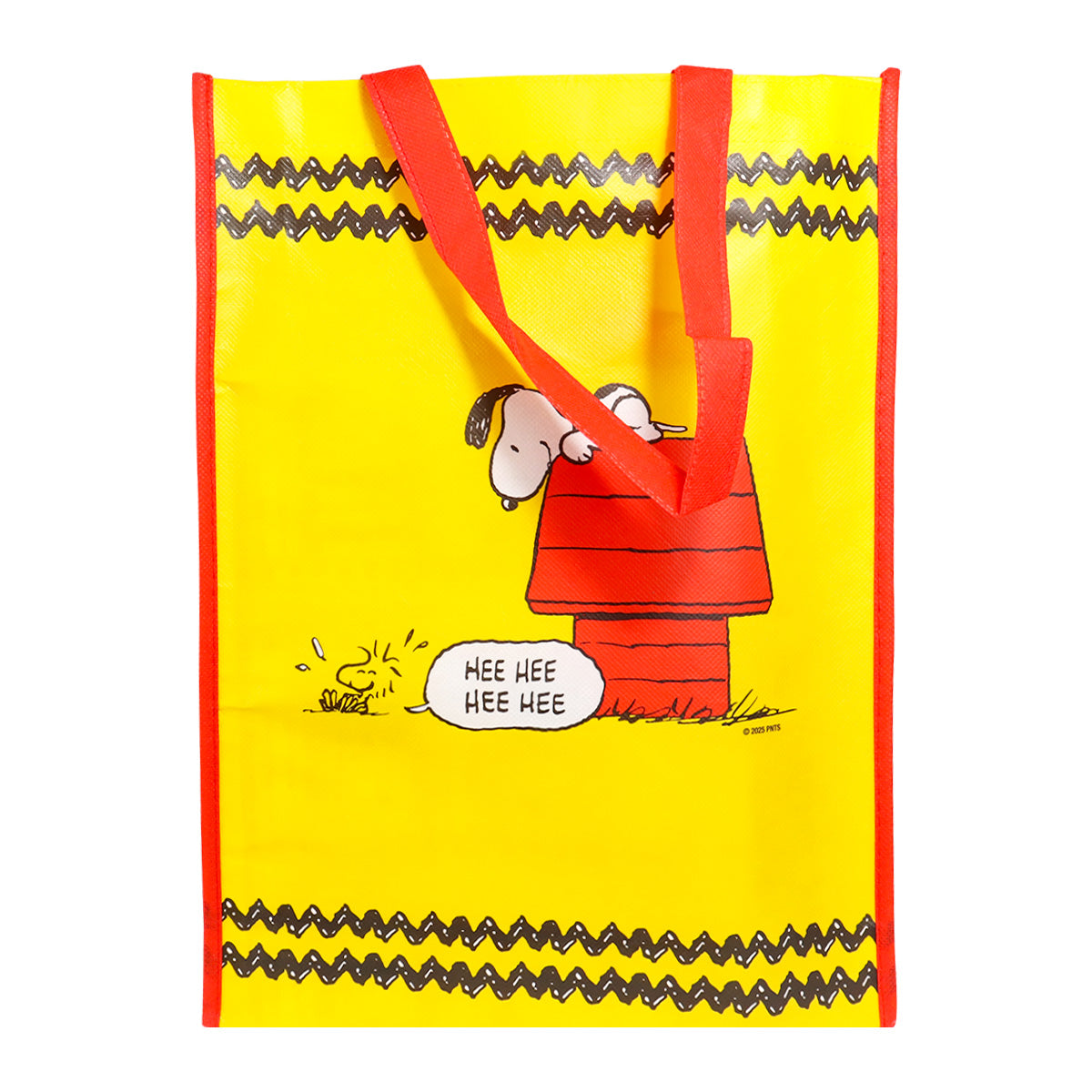 Bolsa Ecológica Peanuts, Color Amarillo