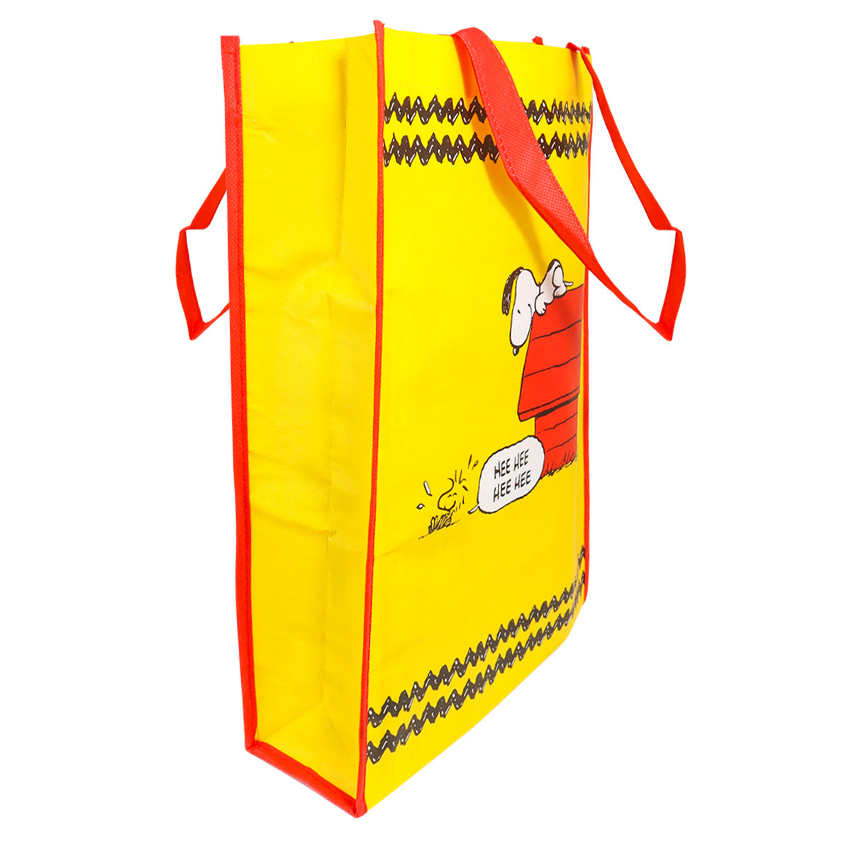 Bolsa Ecológica Peanuts, Color Amarillo