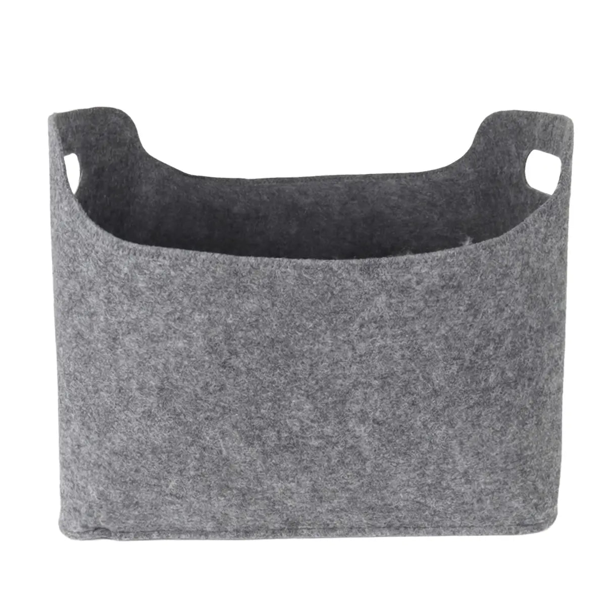 Cesto para Almacenamiento de Tela, Color Gris