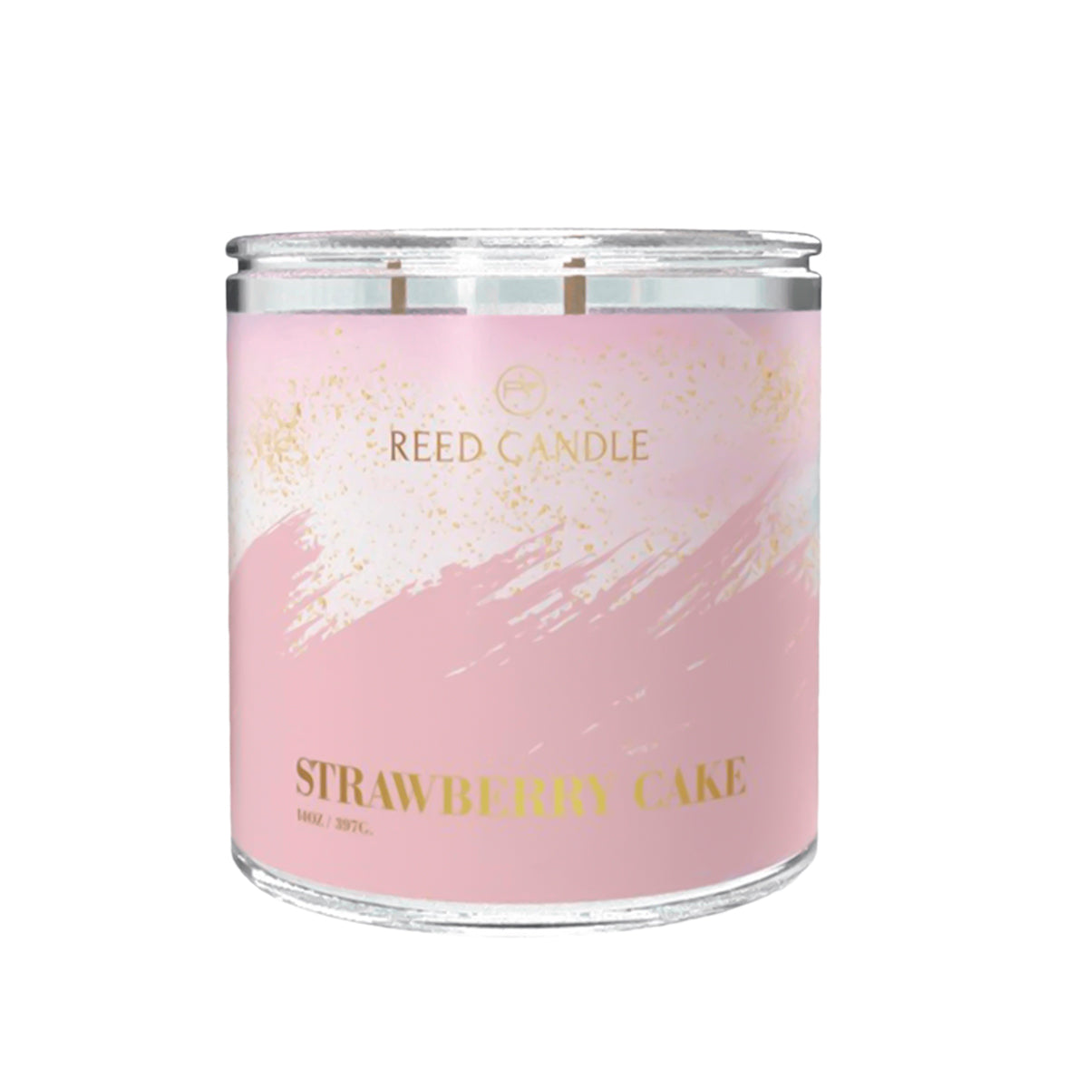 Vela Aromática Misti Reed Candle, Strawberry Cake, 397 g