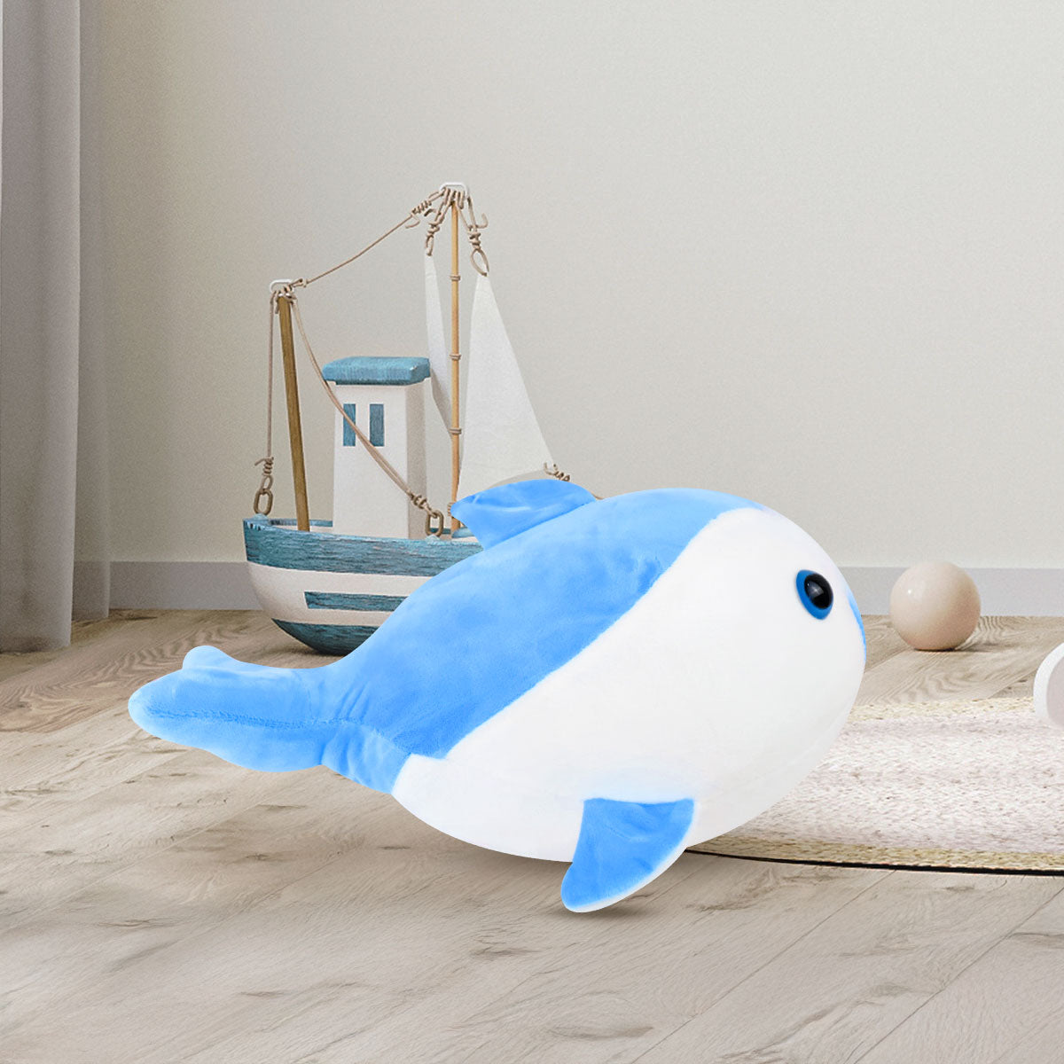 Delfín, Peluche, Color Azul