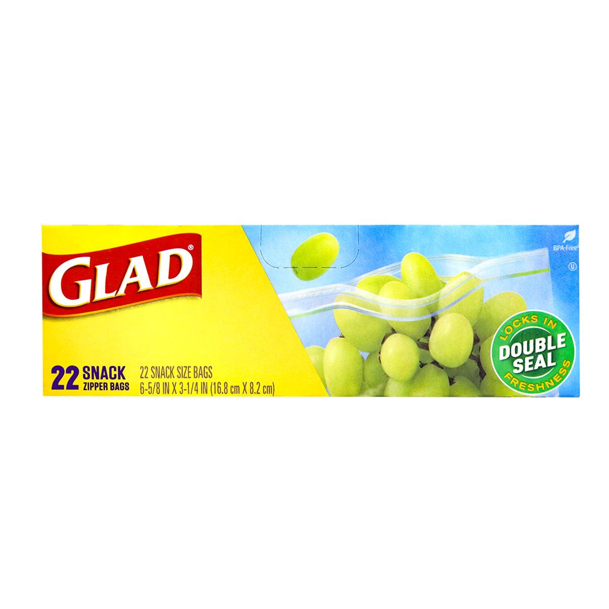 Bolsas de Plástico con Cierre Hermético, Glad, 22 pzas
