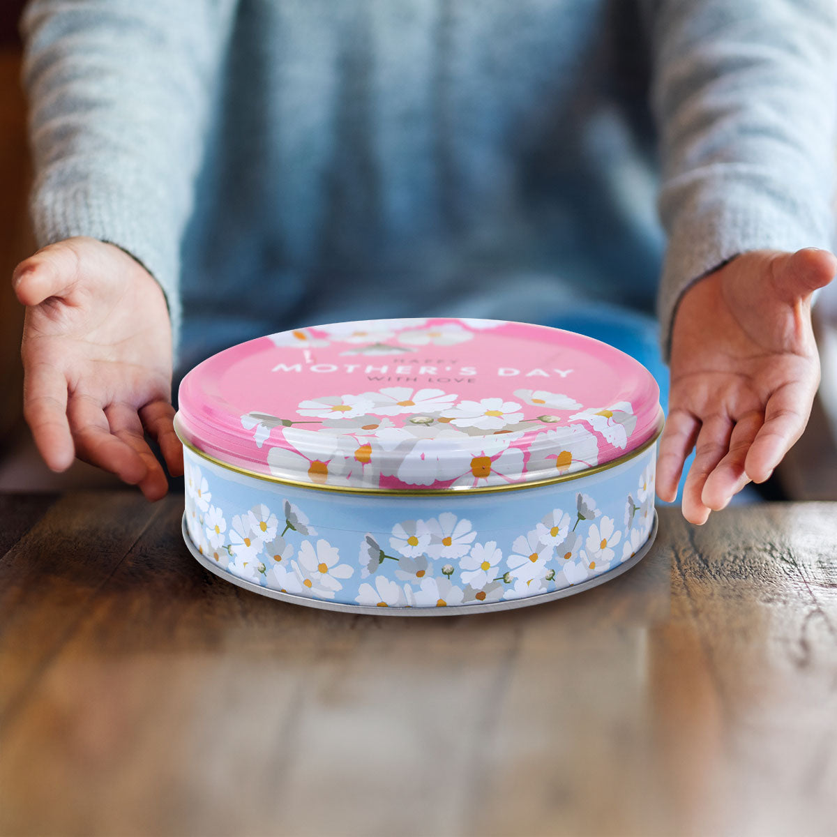 Caja de Galletas de Mantequilla "Happy Mother's Day" 115 gr