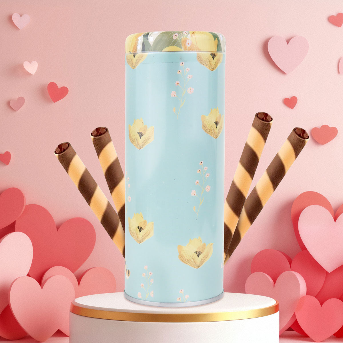 Galletas de Chocolate en Bote Cilíndrico, 114 g