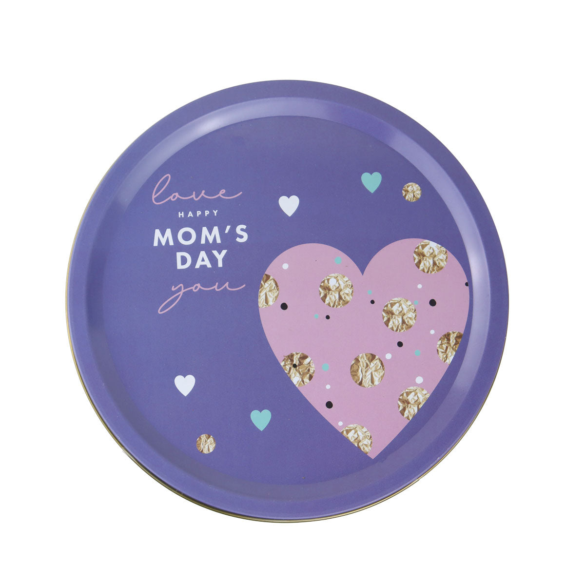 Caja de Galletas de Mantequilla "Happy mom's day" 300 gr