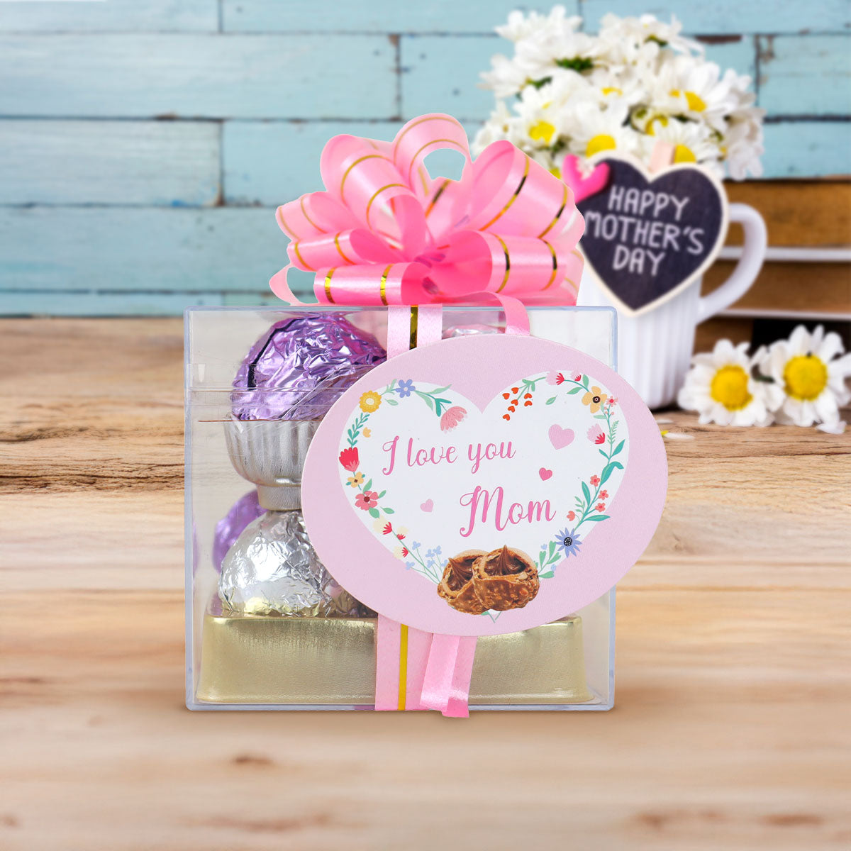 Caja de Trufas de Chocolate, 8 pzas