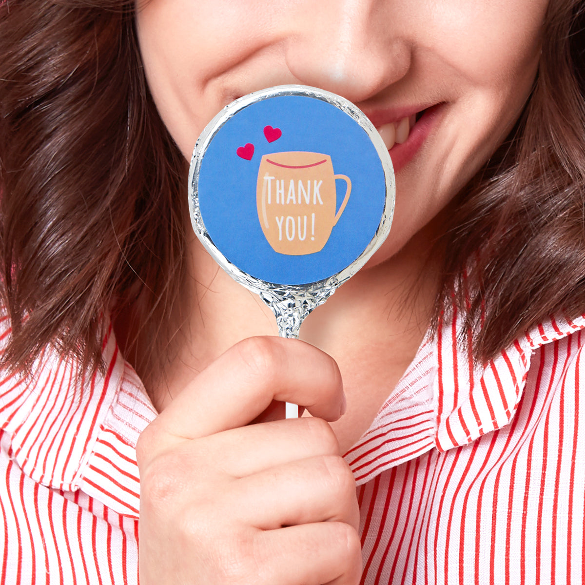 Paleta de Chocolate "Thank you!"