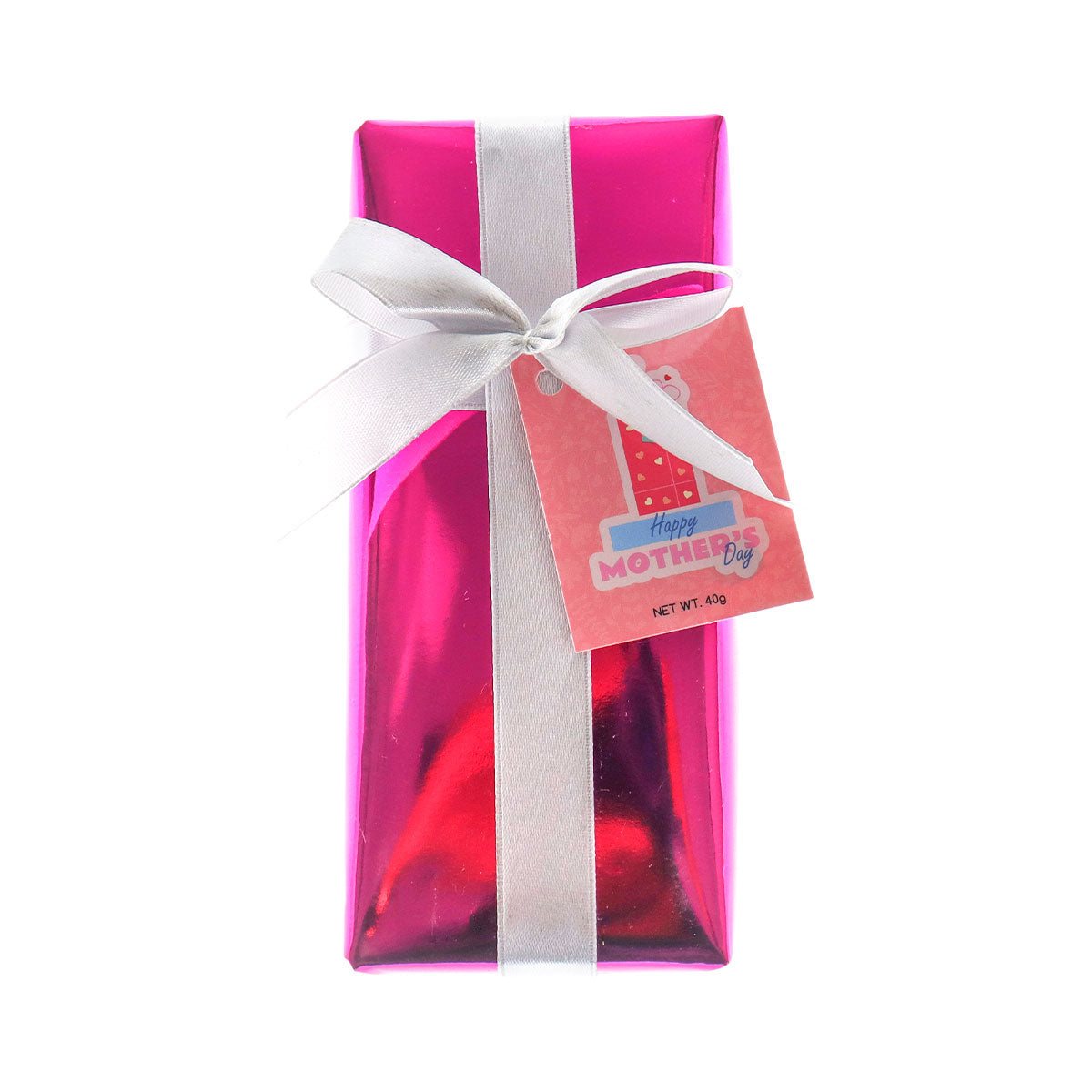 Paquete de 4 Chocolates, Día de las Madres, Color Fucsia