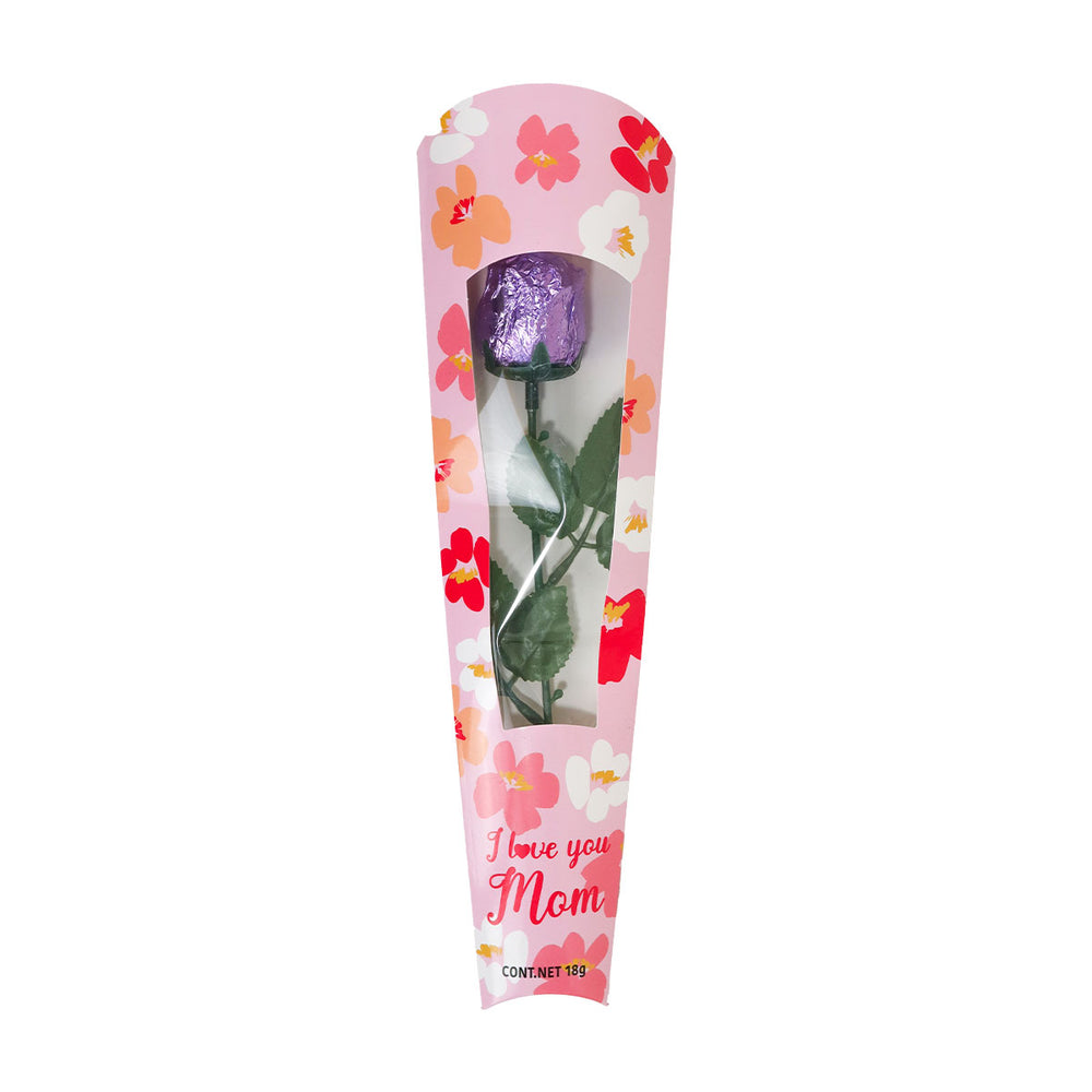 Rosa de Chocolate "I love you Mom" 18 g