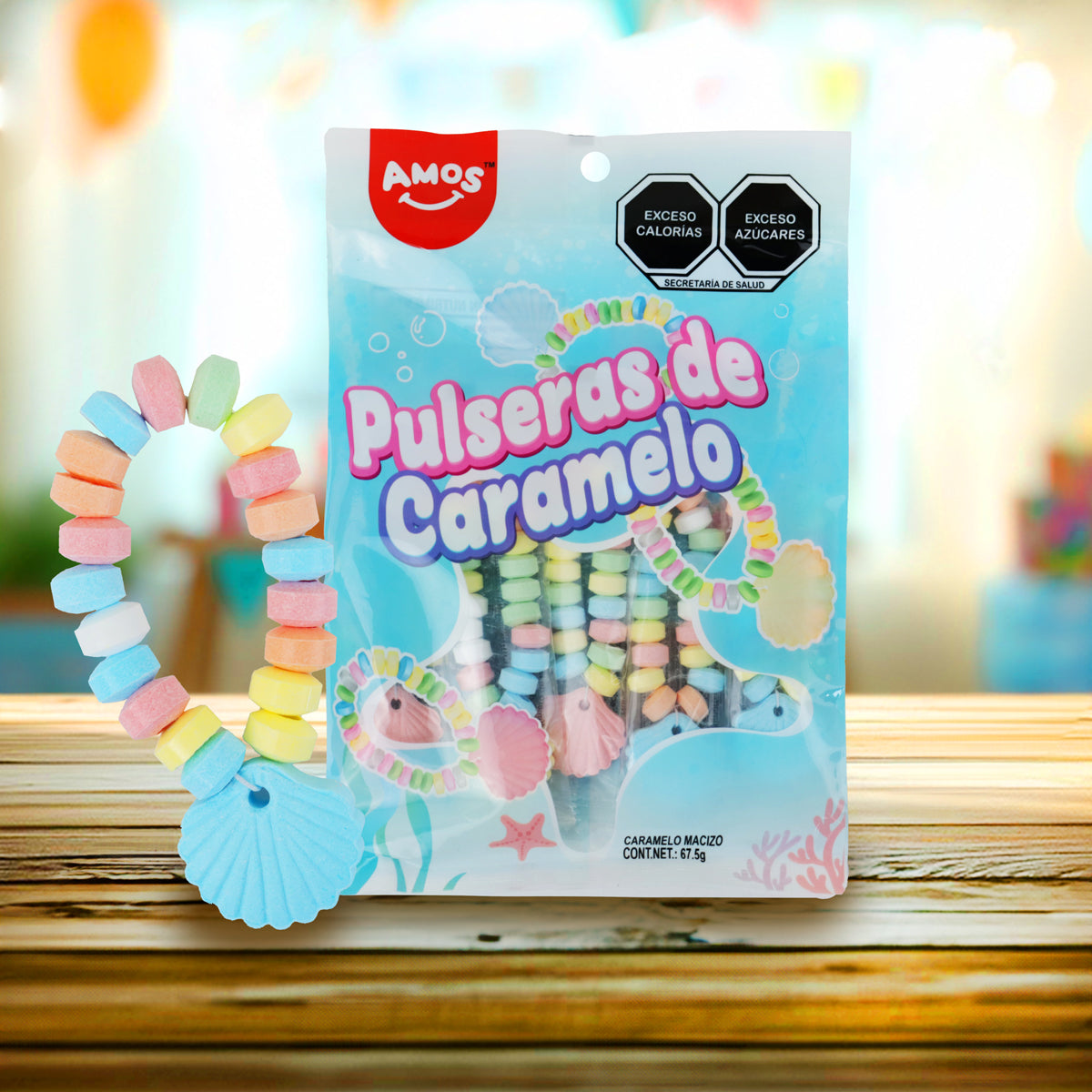 Pulseras de Caramelo, Amos, 65 g