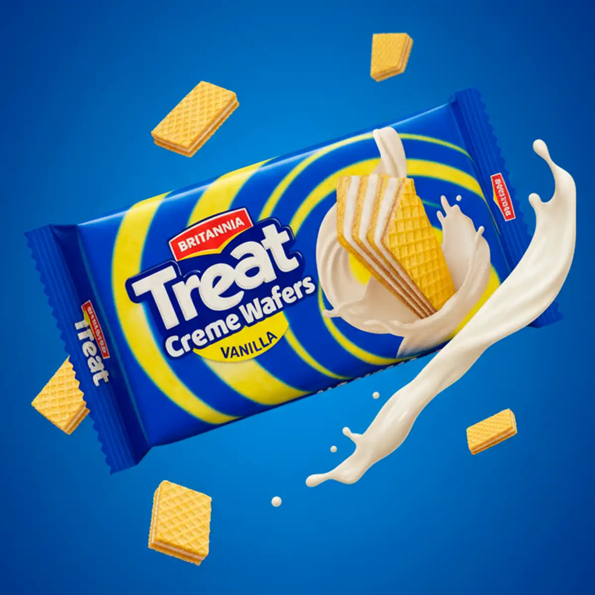 Galletas Britannia Treat Wafer Vainilla, 150 g