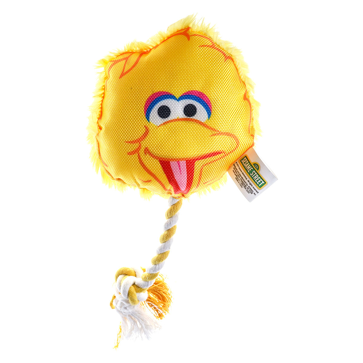 Juguete Chillón para Mascota, Big Bird, Plaza Sésamo